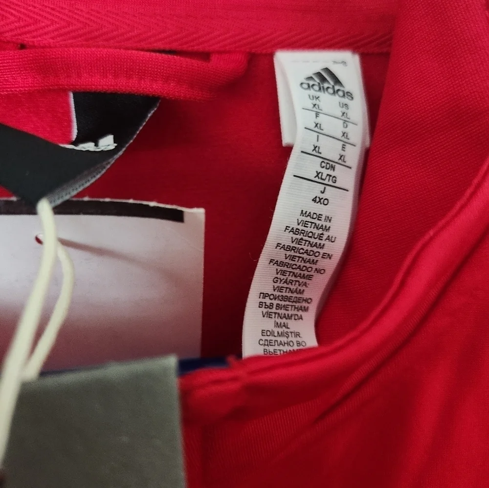 New Adidas Men's Essentials 3-Stripes Tricot Track Jacket XL - Picture 5 of 6